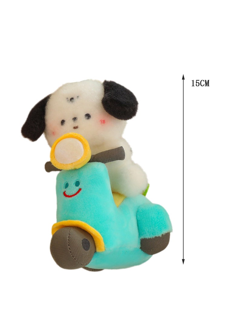 15 CM Cute Cartoon Animal Plush Toy Widgets Backpack Key Pendant For Girls And Boys All Ages Gift（Style 2） - Image 2