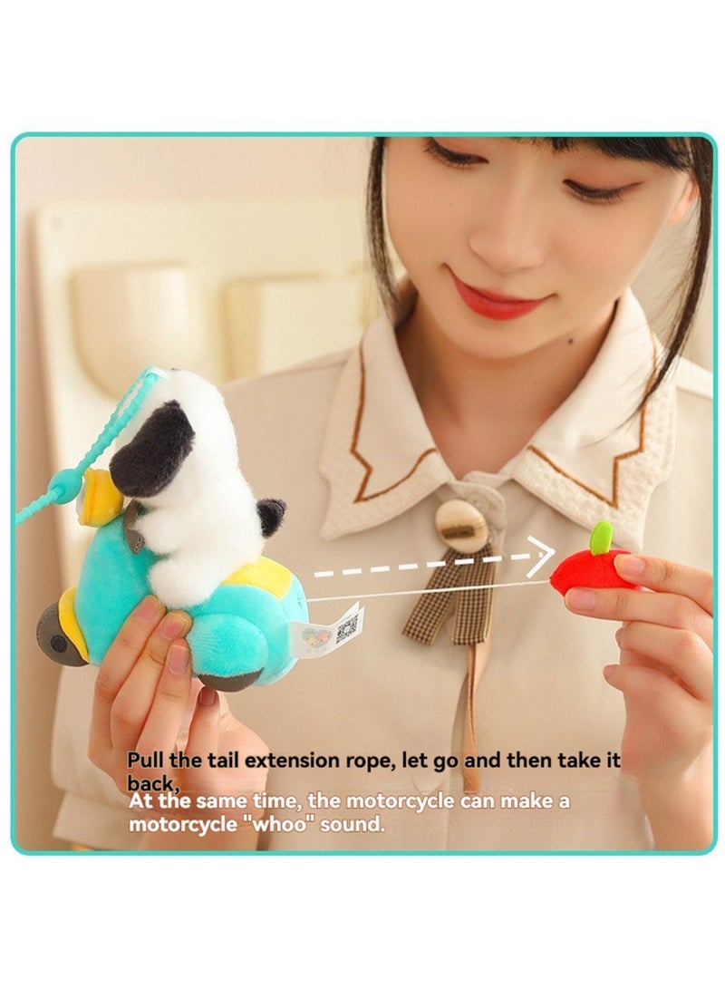 15 CM Cute Cartoon Animal Plush Toy Widgets Backpack Key Pendant For Girls And Boys All Ages Gift（Style 2） - Image 4