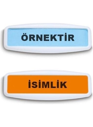 Lamiess - Lms 7005 Magnetic Collar Name Tag 25 pcs - Image 1
