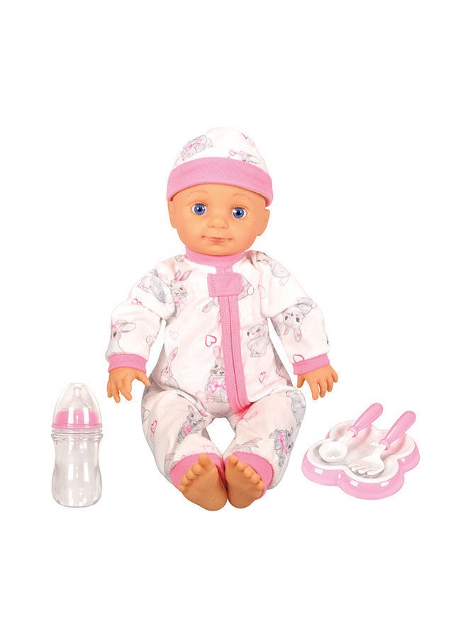 Lotus Soft-Bodied Baby Doll – Hispanic (No Hair) 18 Inch  - Image 2