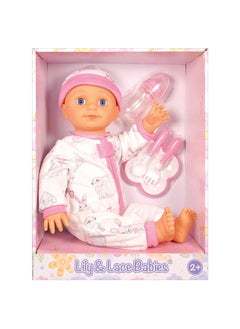 Lotus Soft-Bodied Baby Doll – Hispanic (No Hair) 18 Inch  - Image 1