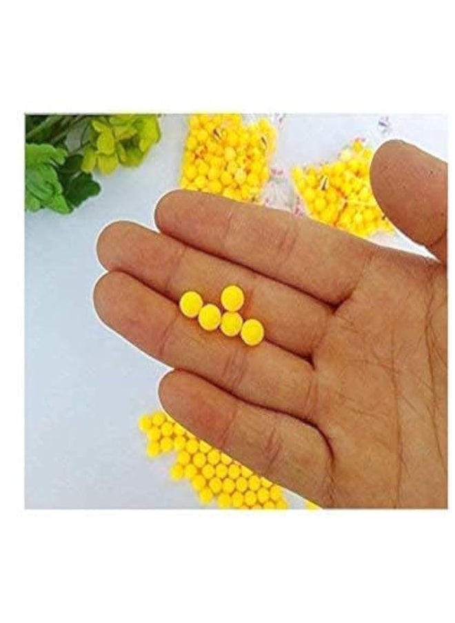 6 MM Plastic BB Bullets for Toy Guns & Air Gun |400piece | Yellow Colour 