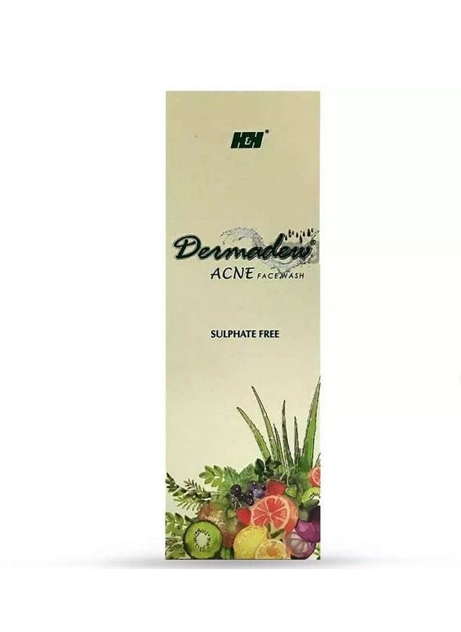 Dermadew - Tube Of 100Ml Acne Face Wash - Image 1