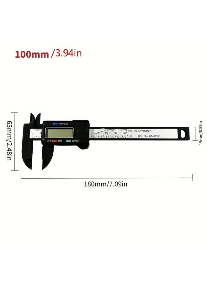 WeluvFit 150mm Digital Caliper ABS Plastic LCD Display Precision Measuring Tool - Image 5
