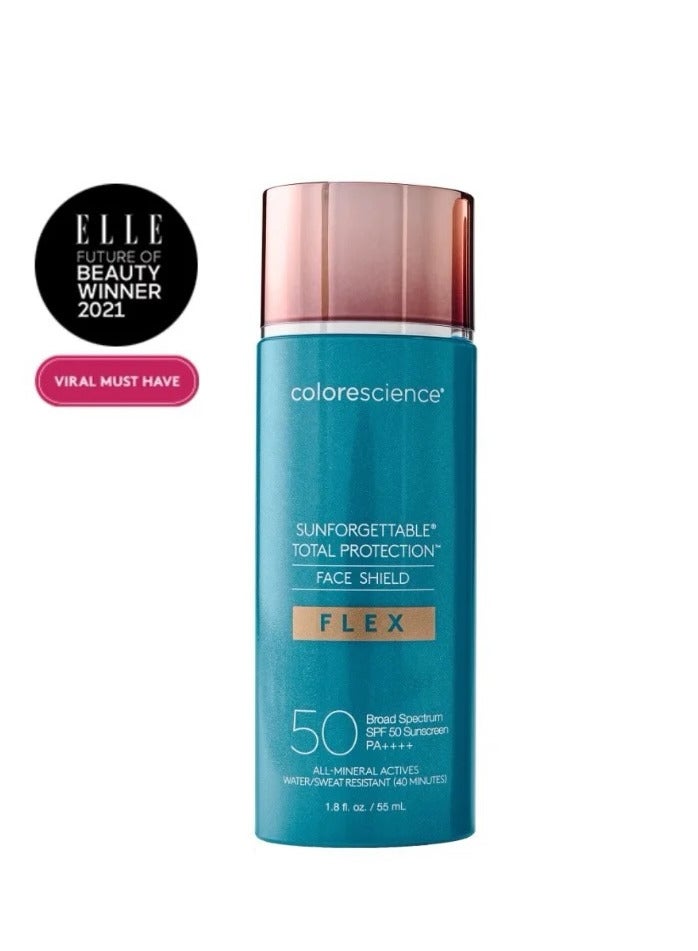 Colorescience Colorescience Total Protection Face Shield Flex SPF 50, Tan, 55ml - Image 5