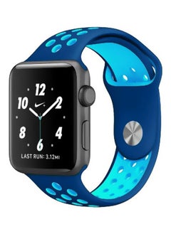 Replacement Band For Apple Nike Sport Watch 42/44 mm Blue