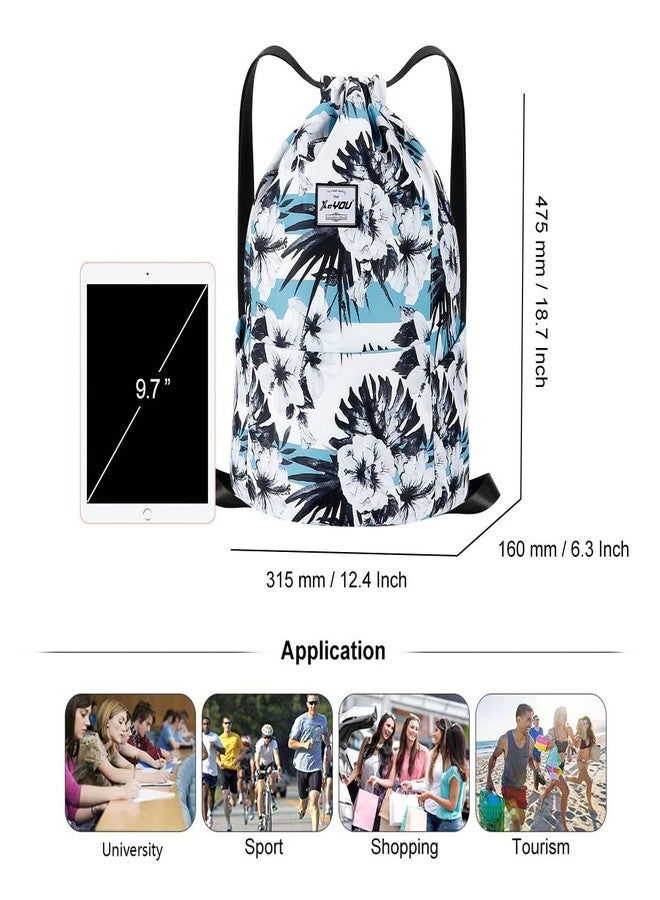 XEYOU Drawstring Sports Backpack Lightweight Gym Yoga Sackpack Shoulder Rucksack Casual Outdoor Daypack for Women and Men - Image 2
