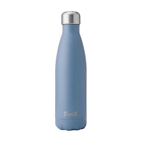 S'well Swell Stainless Steel Water Bottle 17oz Desert Sky Triple Layered Vacuum Insulated Containers Keeps Drinks Cold for 36 Hours and Hot for 18 BPA Free Perfect for On the Go - Image 1