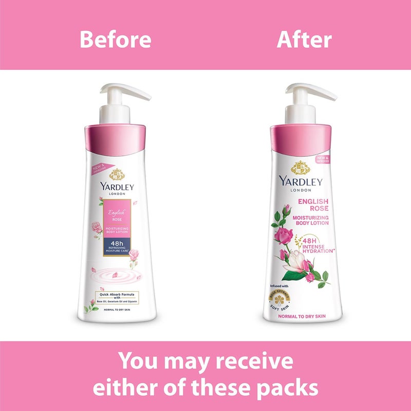 Yardley London - English Rose Moisturizing Body Lotion 400Ml - Image 4