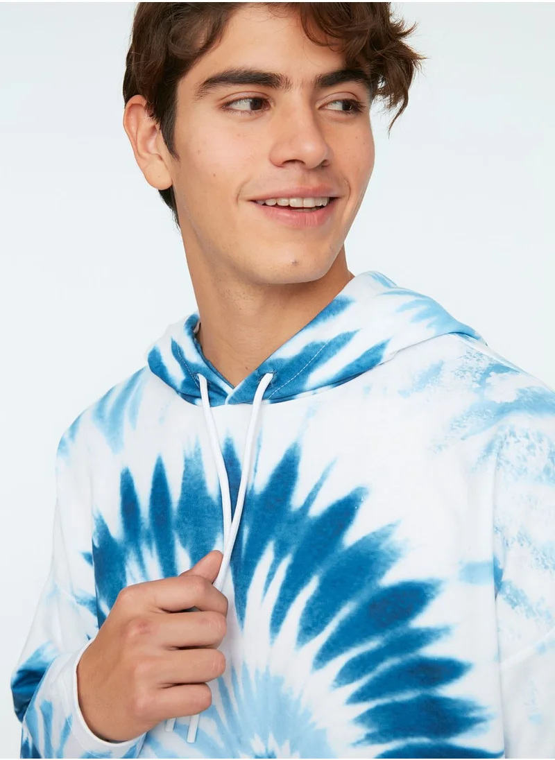 trendyol Tie Dye Oversize Sweatshirt