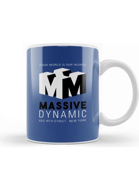 Print Shop Fringe Massive Dynamic Logo Mug Porcelain