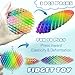 KEJIH Fidget Toys 3 PCS Worm ToyStress Relief for KidsAdultsElastic MeshSensory SlugResistanceAnxiety Relief 3 Colors Packing Medium - Image 3