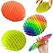 KEJIH Fidget Toys 3 PCS Worm ToyStress Relief for KidsAdultsElastic MeshSensory SlugResistanceAnxiety Relief 3 Colors Packing Medium - Image 2