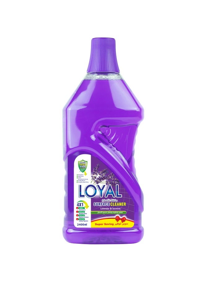 loyal منظف سطح لافندر وياسمين بنفسجي 2400 مل - Image 1