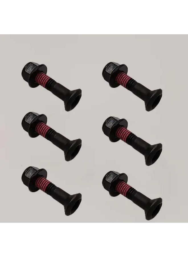 براغي العجلة الخلفية السوداء M8 بطول 30 مم لدراجات هوندا وكاواساكي وكي تي إم النارية - Image 3