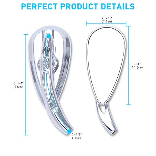 Rich Choices 8mm/10mm Rearview Side Mirrors Chrome Skull Teardrop for Harley Dyna Electra Glide Street Glide Road King Softail - Image 4