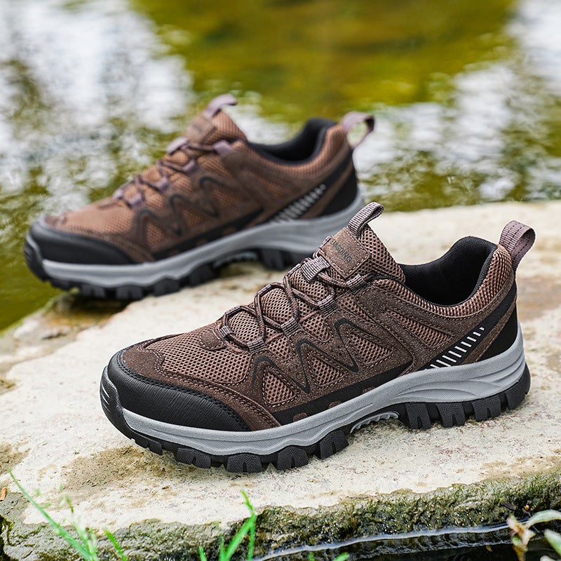 Outdoor Men'S Shoes Casual Hiking Shoes Large Size Breathable Shoes Trendy Shoes Men'S Casual Shoes Travel Hiking Hiking Shoes - Image 2