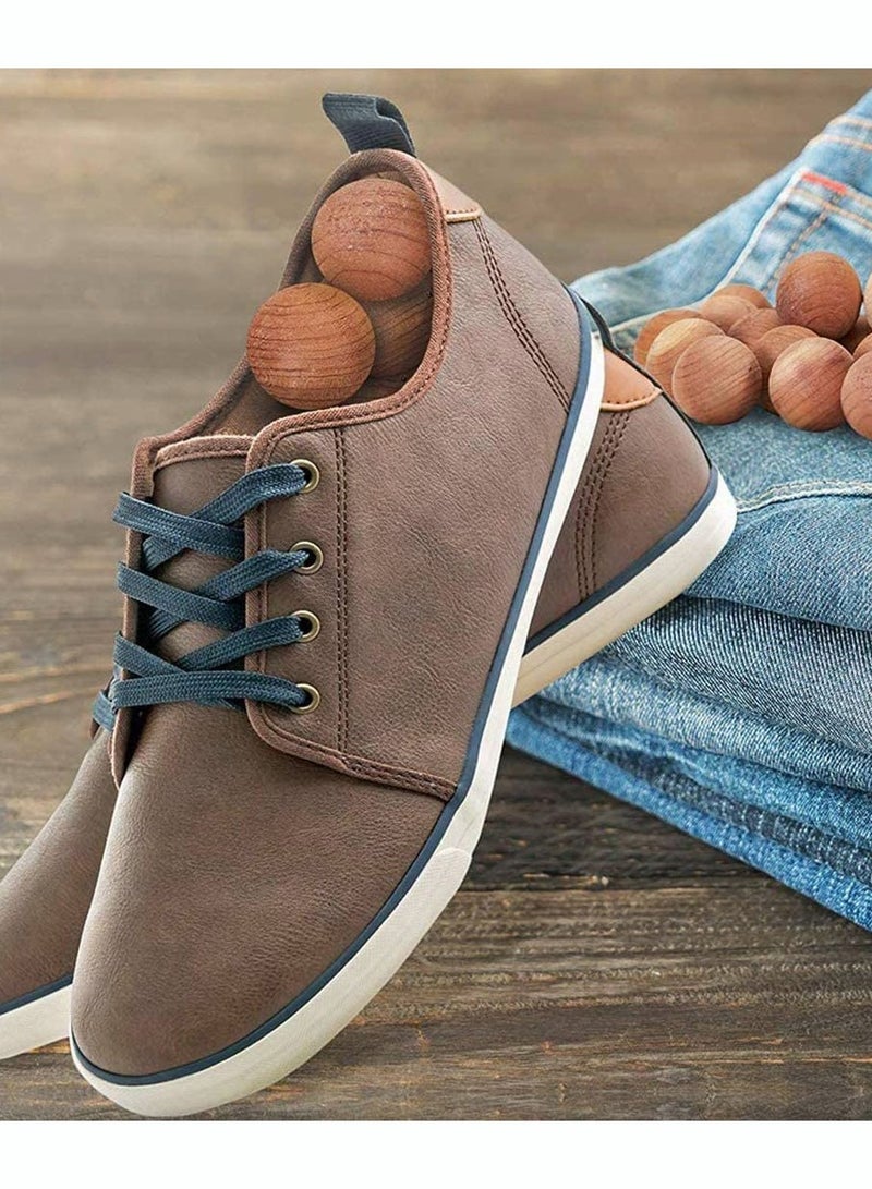 50 كرة معطرة من خشب الأرز لمكافحة العث لتنظيف الأدراج - Image 2