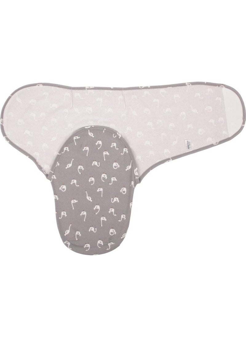 Sevi Bebe New Season 0-3 Months Patterned Cotton Interlock Baby Swaddle - Mommyslab Store  - Image 2