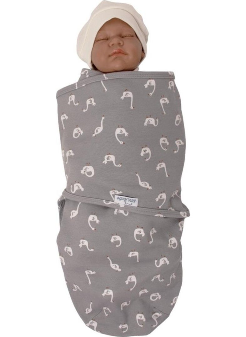 Sevi Bebe New Season 0-3 Months Patterned Cotton Interlock Baby Swaddle - Mommyslab Store  - Image 1
