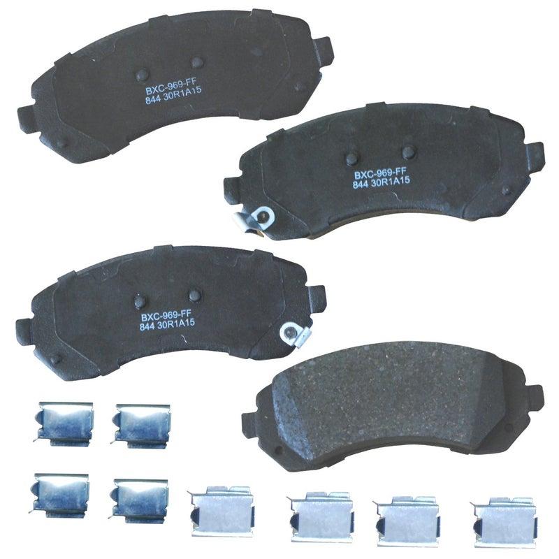 Bendix Premium SBC844 Ceramic Brake Pad Set for Select Models Buick Rendezvous Venture,Jaguar S-Type,Olds Silhouette,Aztek,Montana - Image 5