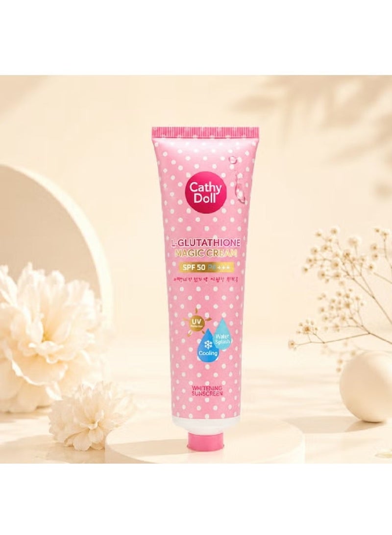 كاثي دول كريم كاثي دول إل-جلوتاثيون السحري واقي الشمس SPF50 PA+++ - 60 مل - Image 2
