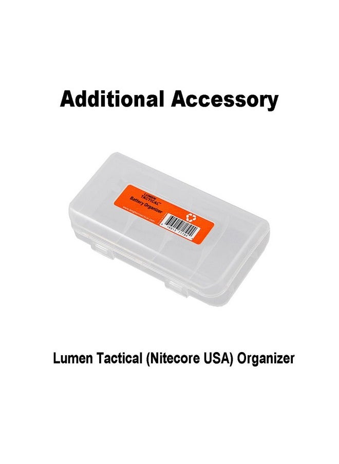 NITECORE Nitecore EDC27 UHi 3100 lumens Flat EDC Flashlight, USB-C Rechargeable, High Lumen Slim with Digital Display and LumenTac Case  - Image 1