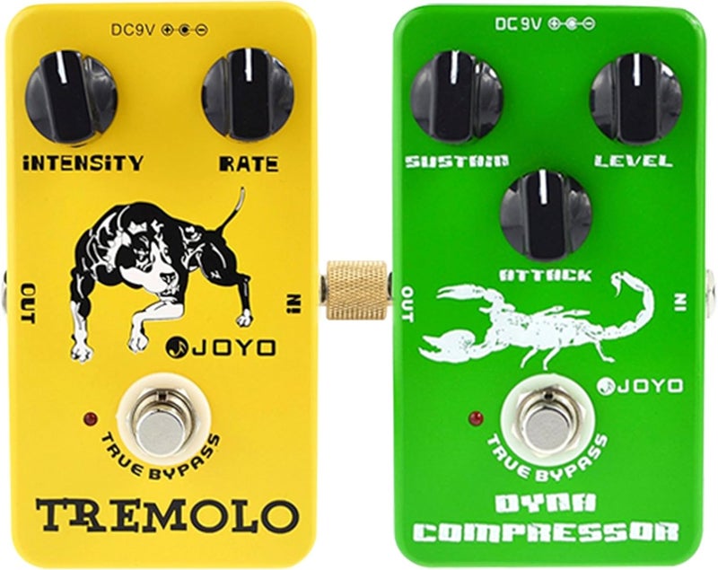 Devinal Professional Guitar Pedal Coupler, 1/4 inch TS Guitar Effects Pedal Connector Straight Type, Gold Planted (4 Pack) - Image 2