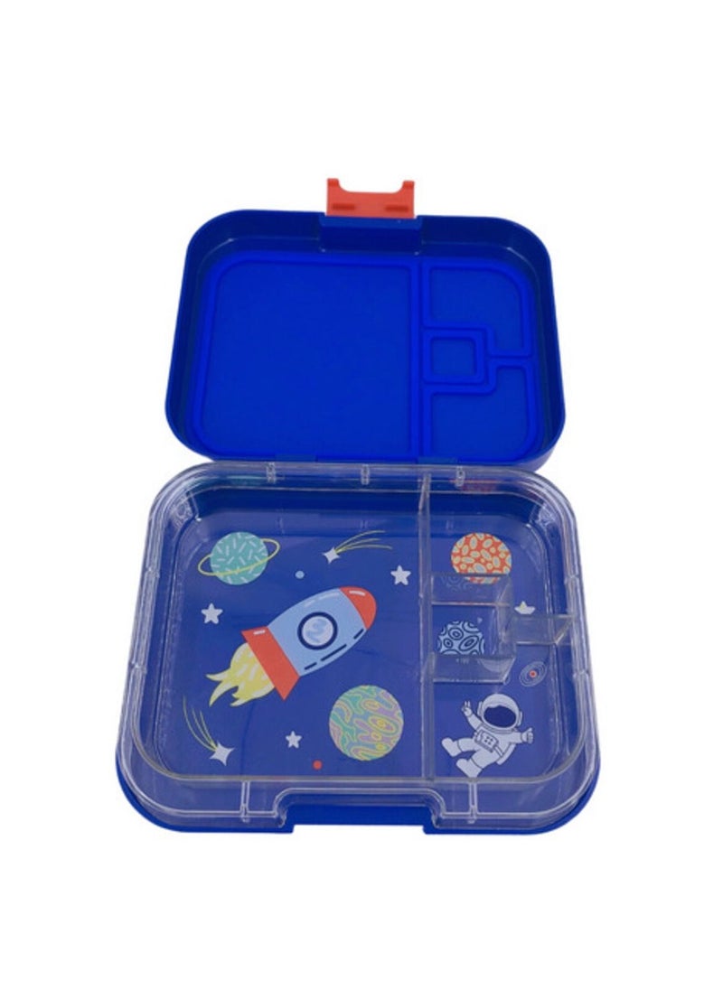 TINY WHEEL Tiny Wheel Baby Lunch Box 4 Compartments Blue (Space)  - Image 2