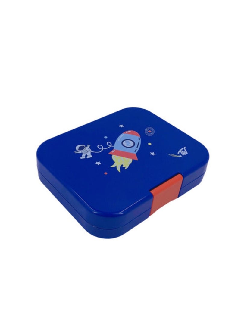 TINY WHEEL Tiny Wheel Baby Lunch Box 4 Compartments Blue (Space)  - Image 3