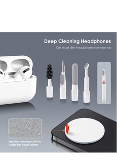 KASTWAVE 21 in 1 Multi Functional Electronic Cleaning Kit, Keyboard Cleaning Kit, Suitable for Airpods, iPhone, Ipad, Earbuds, Laptop, Computer, Camera, Lens, Monitor, Keyboard  - Image 4