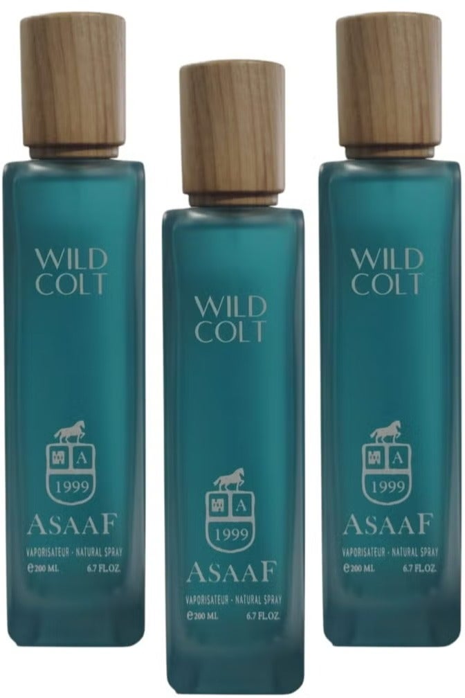 ASAAF Wild Colt EDP 3 * 200ml - Image 1
