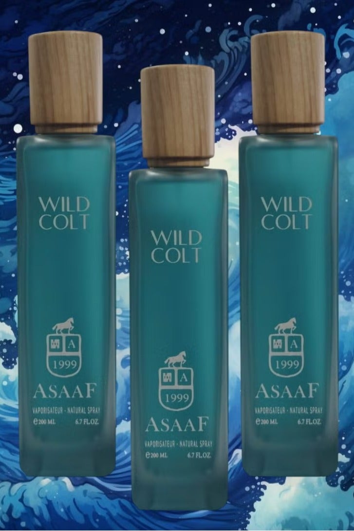 ASAAF Wild Colt EDP 3 * 200ml - Image 2