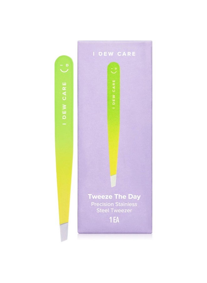 I DEW CARE Dew Care Tweezer Tweeze The Day ; Precision Stainless Steel Professional Hair Beauty Tool 1 Count  - Image 2