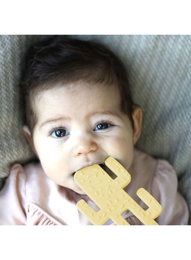 Minikoioi Cactus Teether - Yellow - Image 2
