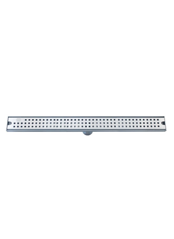 milano Florence Long Floor Drain Rectangle Stainless Steel 304 L 80 X W 7 X H 9 cm  - Image 1