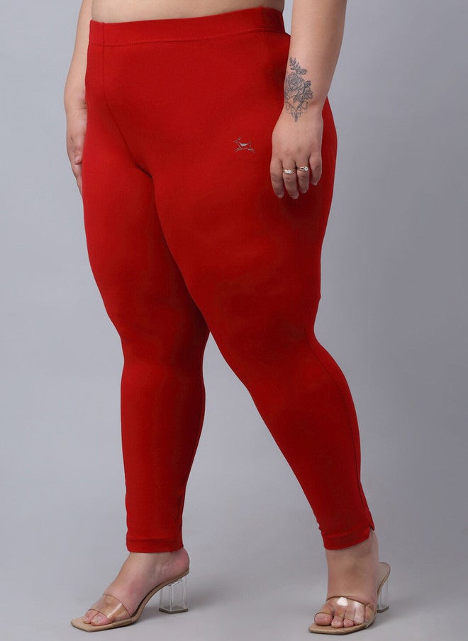 Trend Level Women Plus Size Super Regular Fit Easy Wash Casual Trousers - Image 2