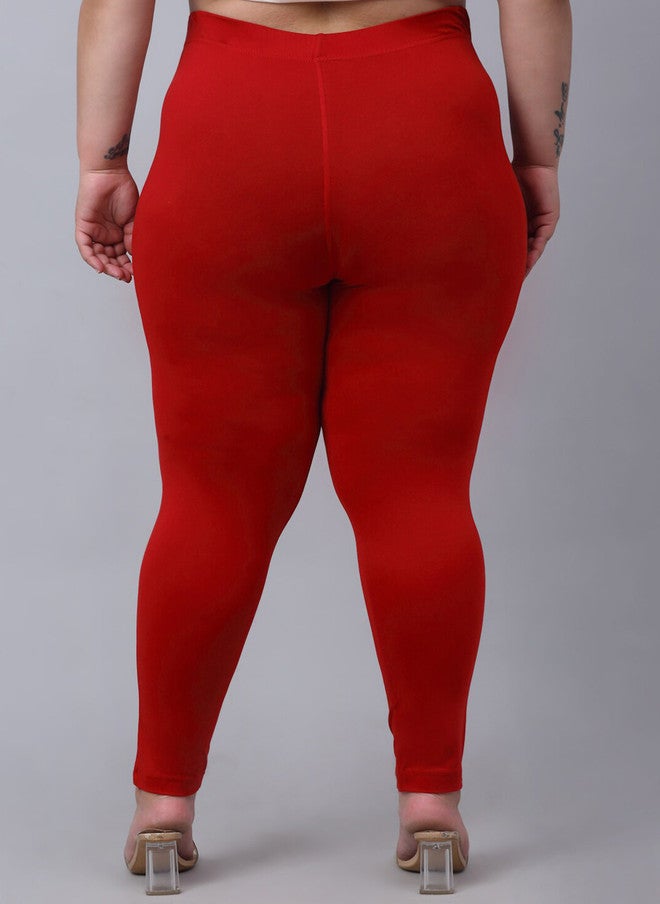 Trend Level Women Plus Size Super Regular Fit Easy Wash Casual Trousers - Image 3