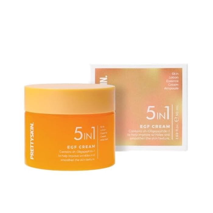 PRETTYSKIN كريم الوجه اليومي 5 في 1 من PRETTYSKIN (EGF) - Image 1