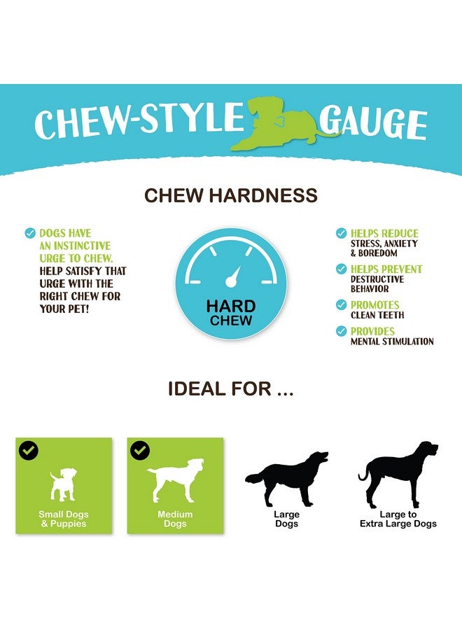 Raw Paws Compressed Rawhide Dog Chew Variety Pack, 10 Pack  10" Compressed Rawhide Sticks & 6" Bones  Pressed Rawhide For Medium Dogs  Rawhide Chews Dog Treat Value Pack  Variety Dog Chews - Image 5