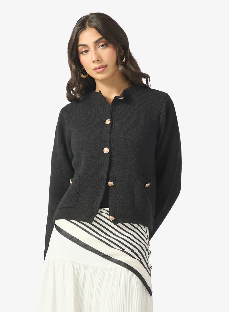 ELLA Button Down Cardigan