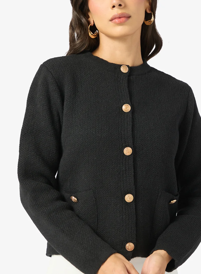 ELLA Button Down Cardigan