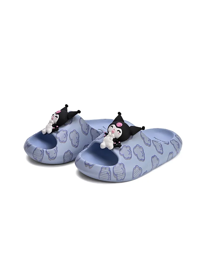 UrbanHaul UrbanHaul Sanrio Kuromi EVA Slides -Lightweight & Suitable for Daily Use