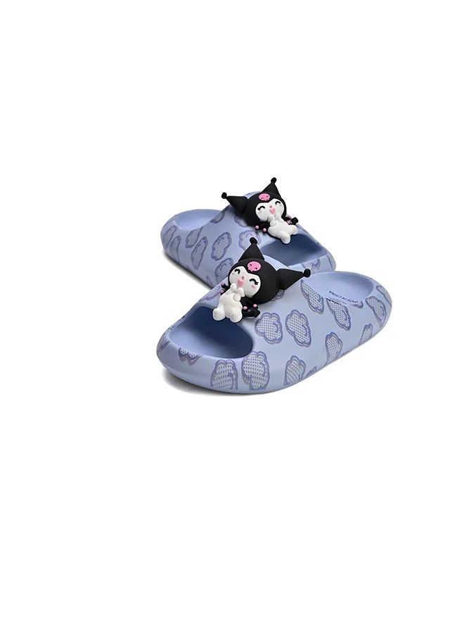 UrbanHaul UrbanHaul Sanrio Kuromi EVA Slides -Lightweight & Suitable for Daily Use