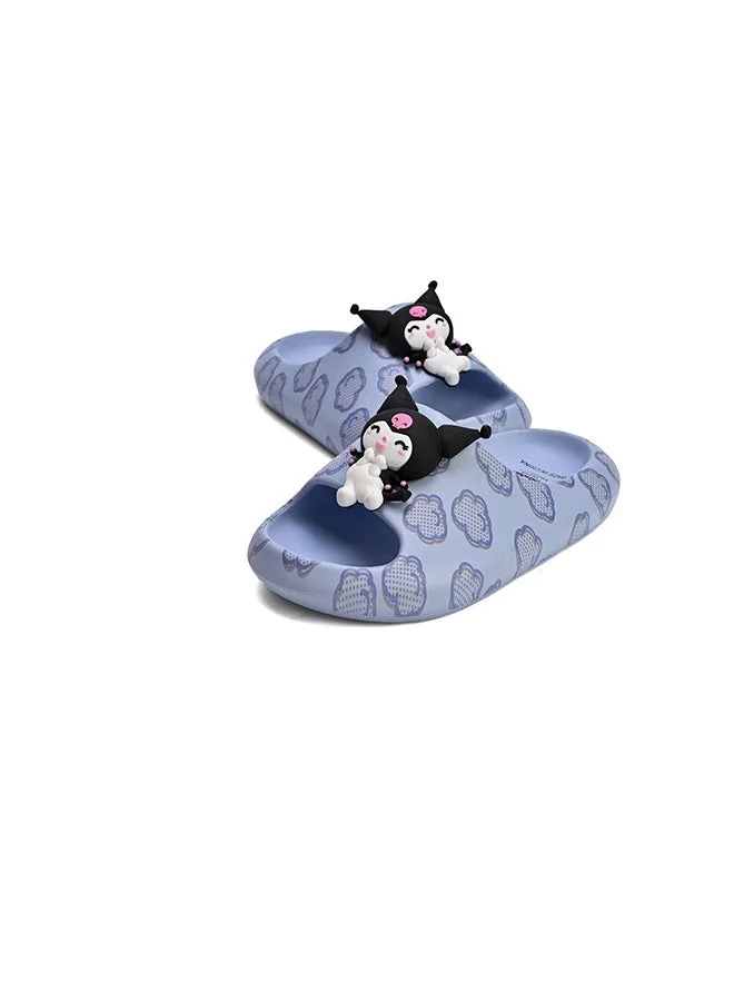 UrbanHaul UrbanHaul Sanrio Kuromi EVA Slides -Lightweight & Suitable for Daily Use