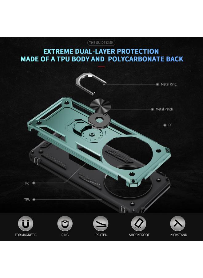 S-TOP Case For Redmi 14C 4G Shockproof TPU + PC Phone Case with Holder - Image 3