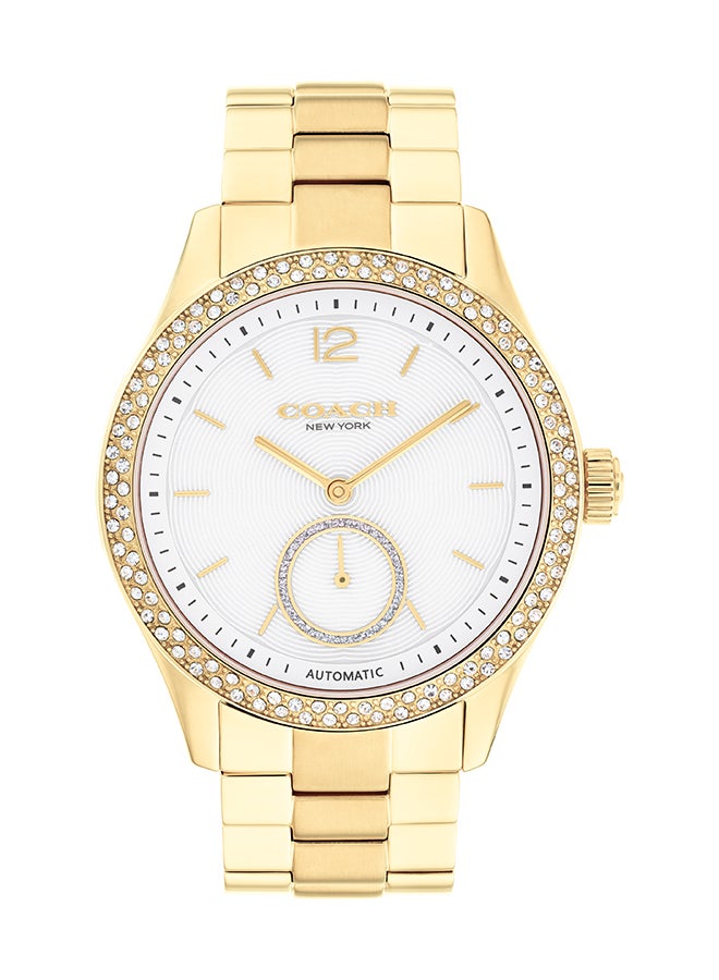 COACH WATCHES ROUND ANALOG WOMEN'S GOLD CASE WATCH - 14504527 - Image 1