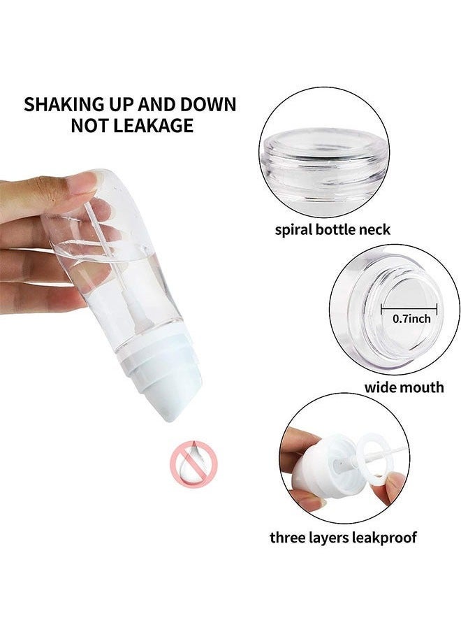 100ml Spray Bottle with Fine Mist, Portable Travel Spray Bottles for Hair and Face, Refillable Spray Bottles for Cleaning Solutions Perfume Liquid Cosmetics Essential Oils - Image 4