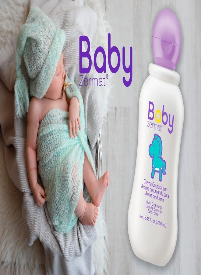 Zermat Baby Lotion with Lavender - Gentle & Soothing Moisturizing Formula for Infants - Ideal Baby Care Products - Crema para Bebé - 8.45 Fl. Oz. - Image 3