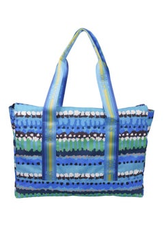 CUBS Double Face Tote Bag Multicolor Large All Blue Rays  - Image 4